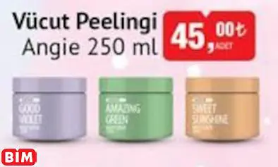 ANGİE  VÜCUT PEELİNGİ ANGİE  VÜCUT PEELİNGİ